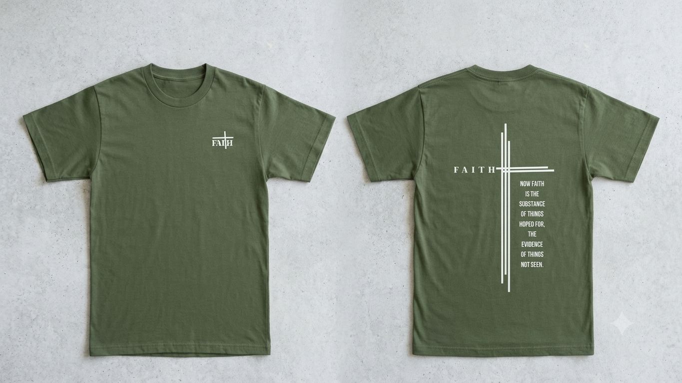 Faith Shirt in green